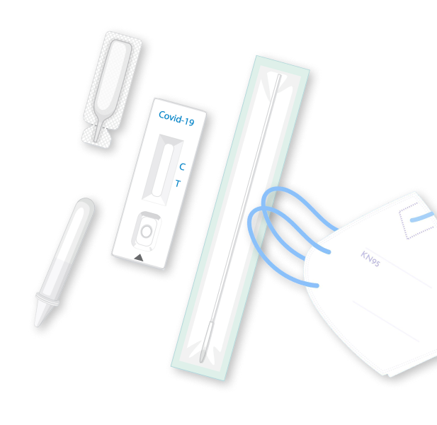 free ART kits and masks